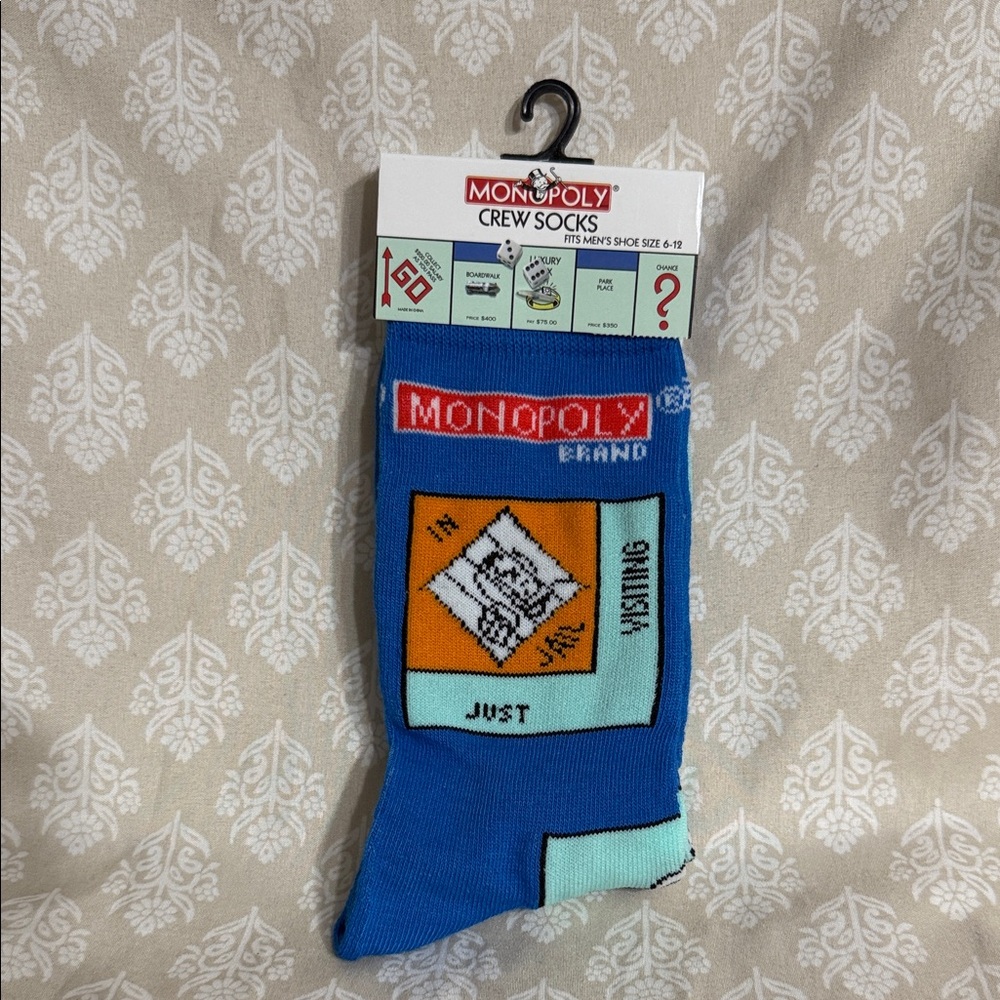 Blue Crew Socks